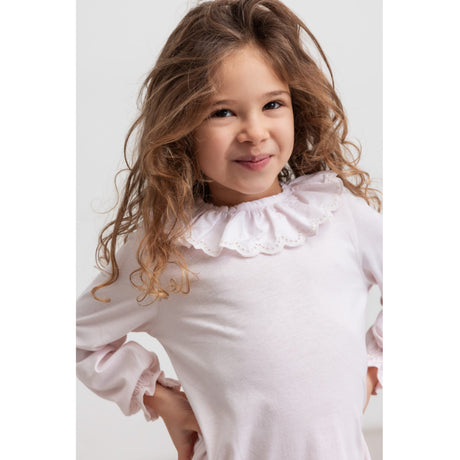 MarMar Modal Fine Lilac Frost Talla Frill Blouse