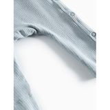 MarMar New Born Micro Modal Blue Stone Rulo Onesies