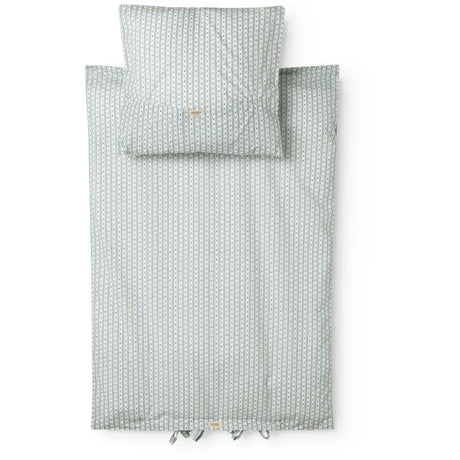 MarMar Crispy Poplin Acc Floral Stripe Bed Linen