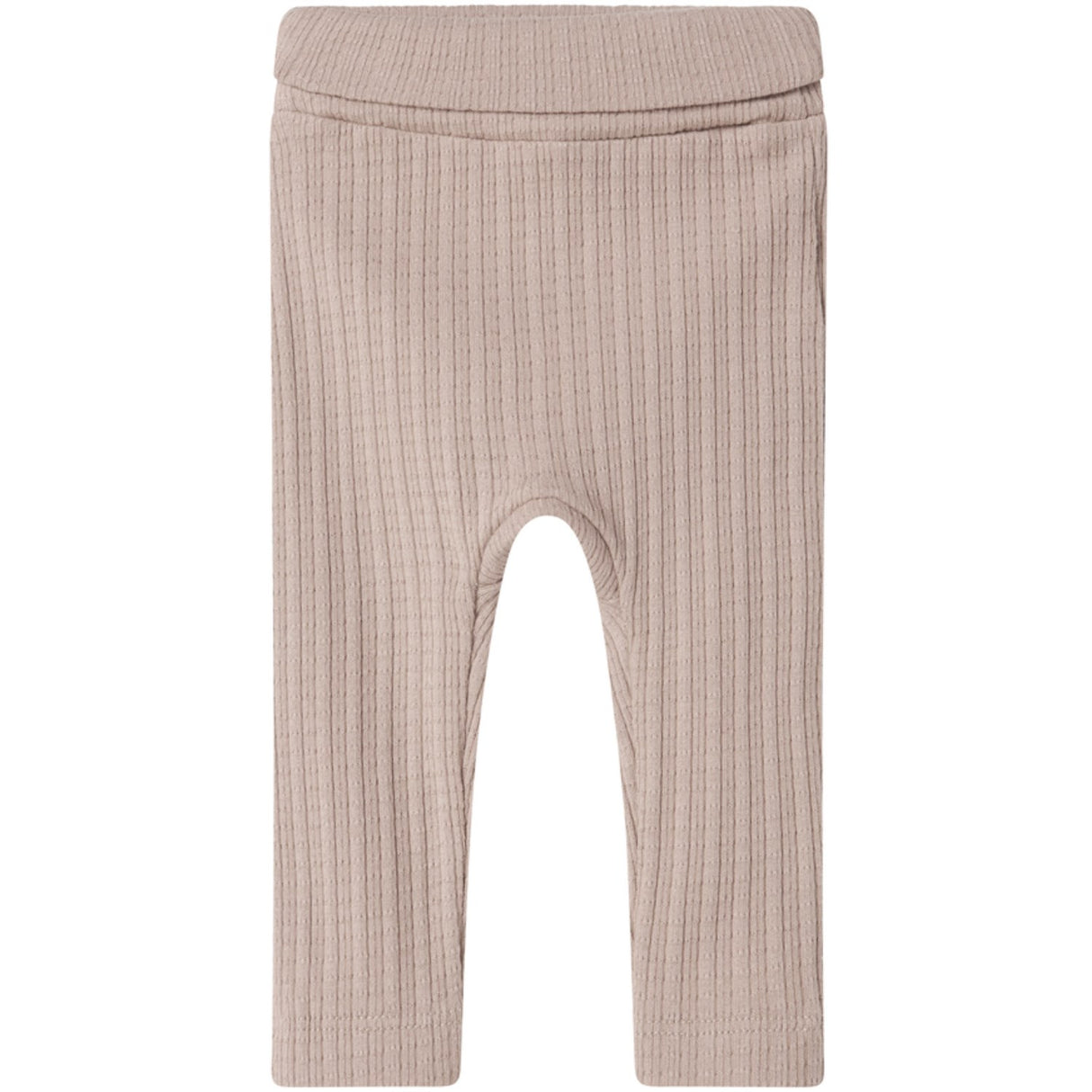 MarMar New Born Modal Pointelle Rib Soft Beige Piva Pants
