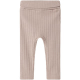 MarMar New Born Modal Pointelle Rib Soft Beige Piva Pants