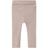 MarMar New Born Modal Pointelle Rib Soft Beige Piva Pants