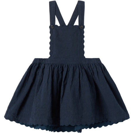 MarMar Chambray Dark Blue Stripe Danara Dress