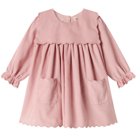 MarMar Fine Cord Soft Berry Dulle Dress