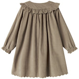 MarMar Fine Cord Mud Delina LS Dress