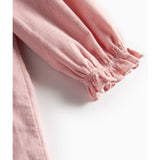 MarMar Fine Cord Soft Berry Delina LS Dress