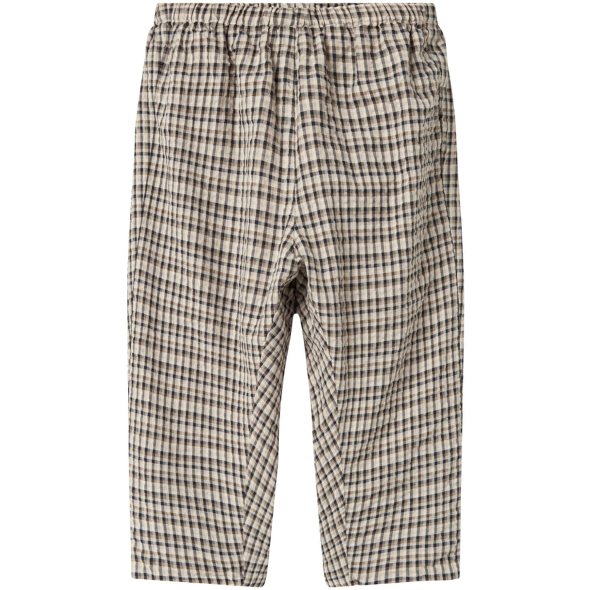 MarMar Seersucker Check Pilot Navy Check Palle Pants