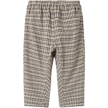 MarMar Seersucker Check Pilot Navy Check Palle Pants