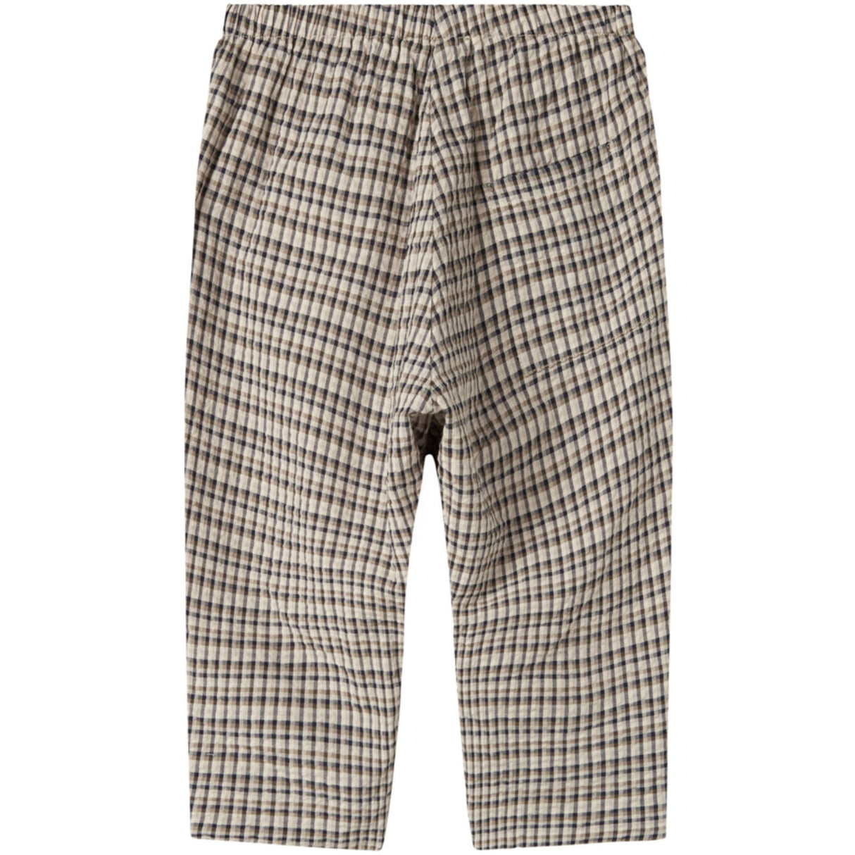 MarMar Seersucker Check Pilot Navy Check Palle Pants