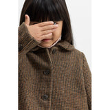 MarMar Wool Check Earthy Check Olive Jacket