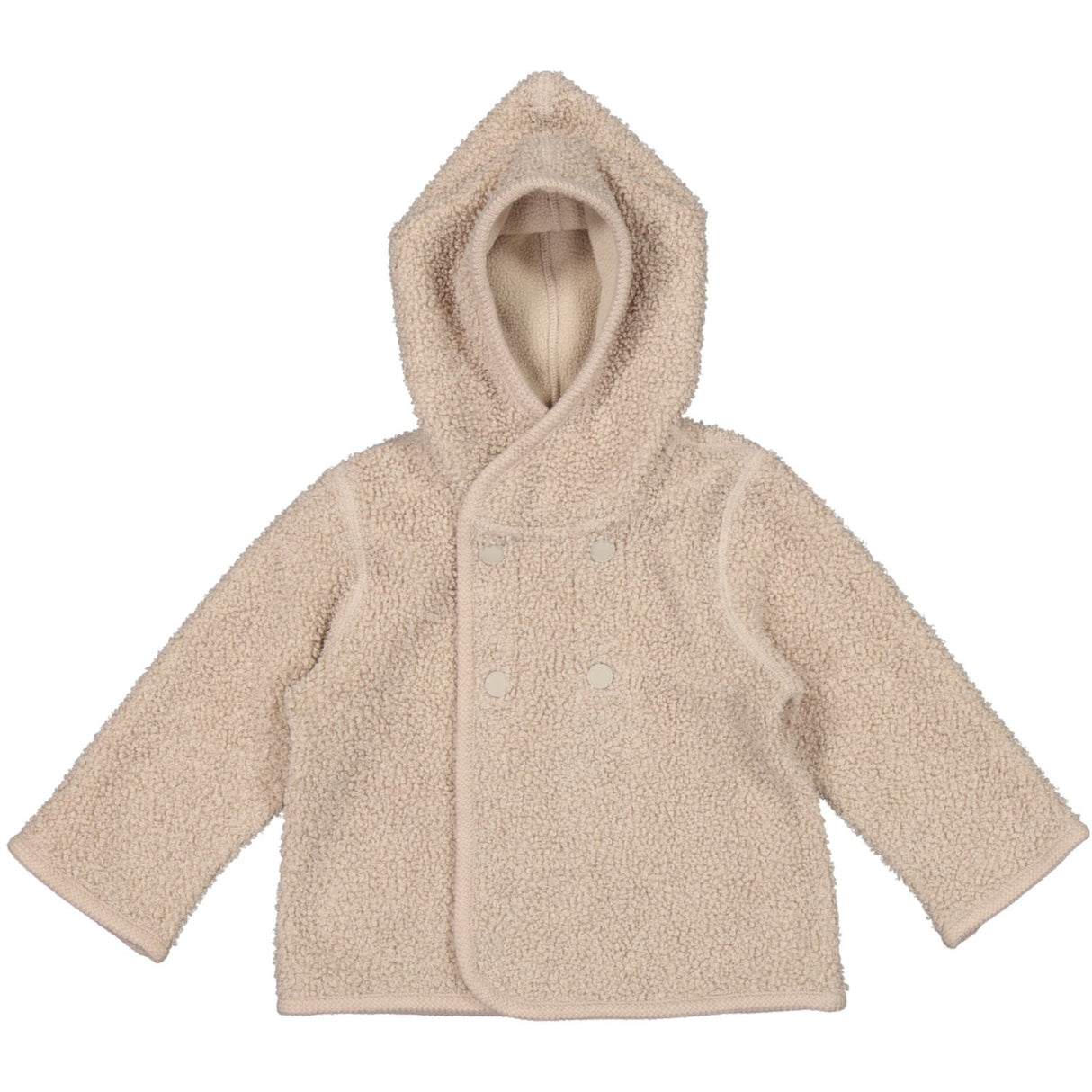 MarMar Bonded Teddy Oyster Grey Jojoa Jacket