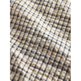 MarMar Seersucker Check Pilot Navy Check Airo Scarf