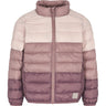 MarMar Vegan Puffer Plum Shadow Block Owe Jacket