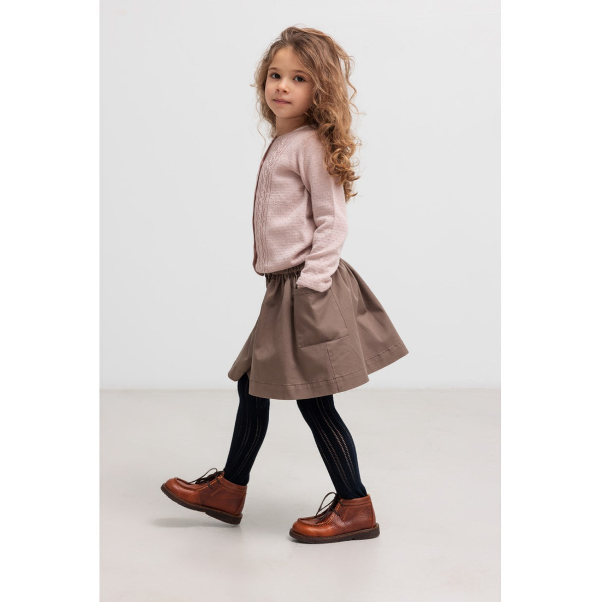 MarMar Chino Twill Dusty Brown Simba Skirt
