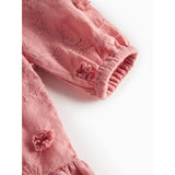 MarMar Embroidery Pink Delight Deas LS Dress