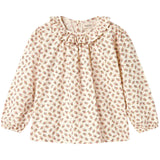 MarMar Poplin Japanese Flower Talsa LS Blouse