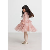 MarMar Tulle Dotty Faded Rose Doth LS Dress