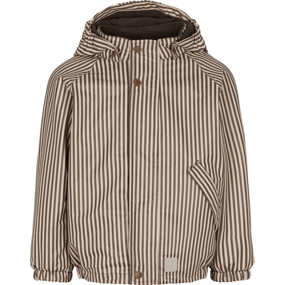 MarMar Rainwear Fleece Brown Stripe Obo Set