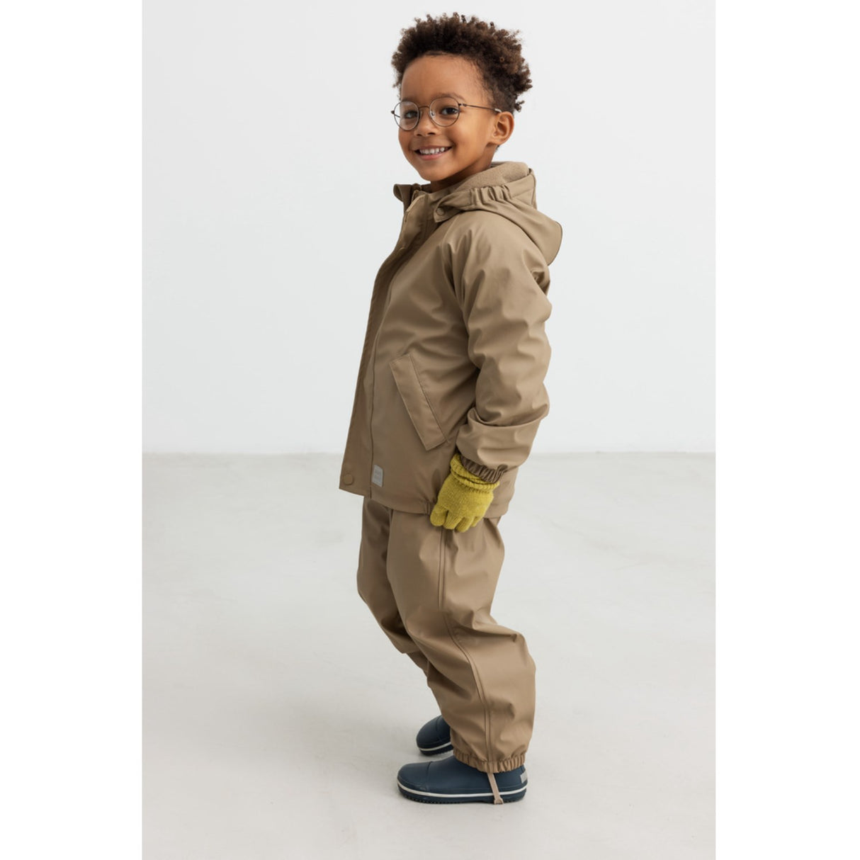 MarMar Rainwear Fleece Sepia Brown Obo Set
