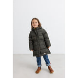 MarMar Tech. Puffer Dark Moss Oxford Coat