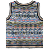 MarMar Light Cotton Wool Fair Isle Fair Isle Taj B Knitted Vest