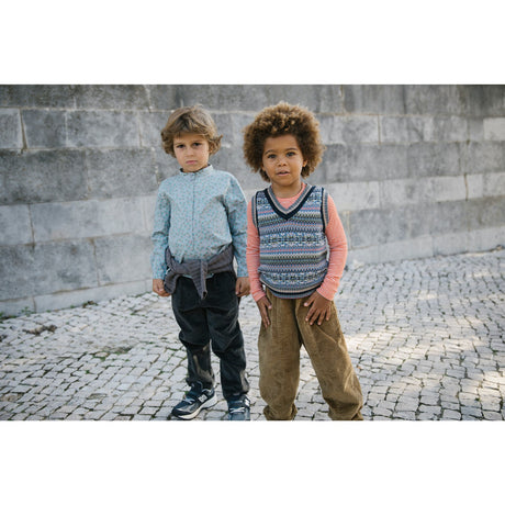 MarMar Light Cotton Wool Fair Isle Fair Isle Taj Knitted Vest