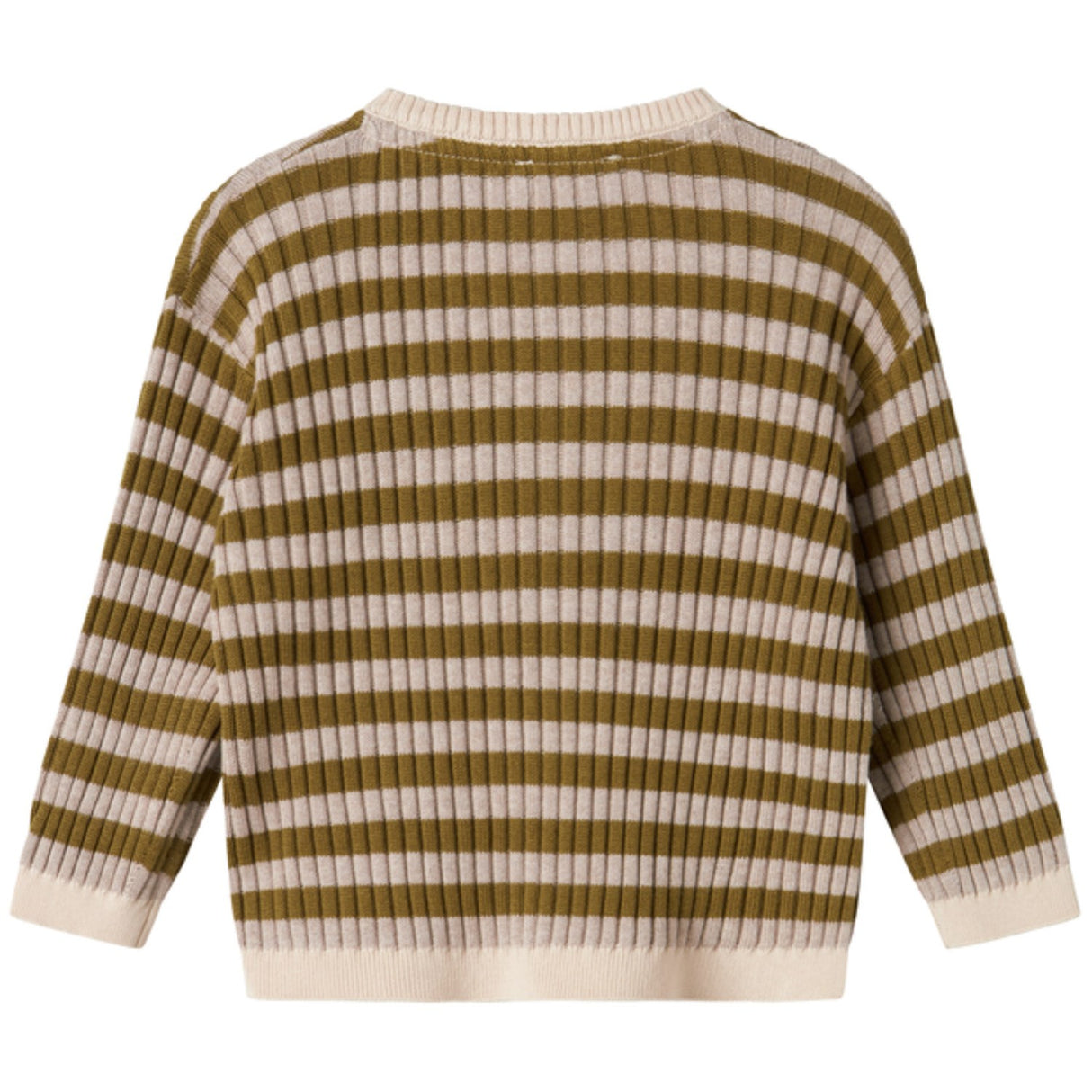 MarMar Modal Mix Stripe Cashew Mel. Stripe Tob Knit Cardigan