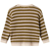 MarMar Modal Mix Stripe Cashew Mel. Stripe Tob Knit Cardigan