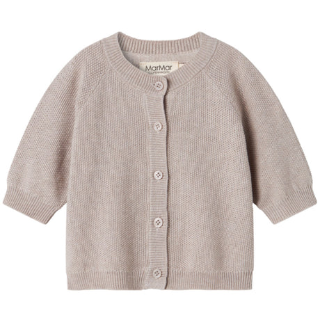 MarMar Modal Mix Pearl Cashew Melange Taki Knit Cardigan