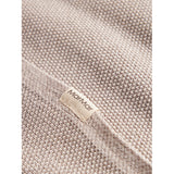 MarMar New Born Modal Mix Pearl Cashew Melange Alia Knit Blanket
