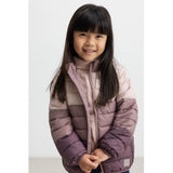 MarMar Vegan Puffer Plum Shadow Block Owe Jacket