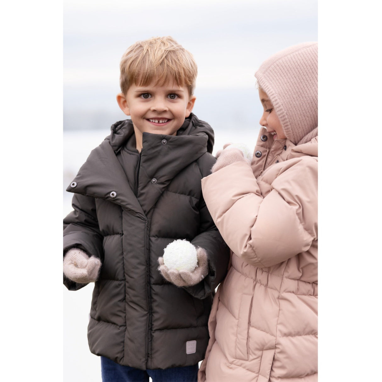 MarMar Tech. Puffer Light Plum Oxford Coat