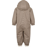 MarMar Rainwear Fleece Brown Stripe Orion Suit