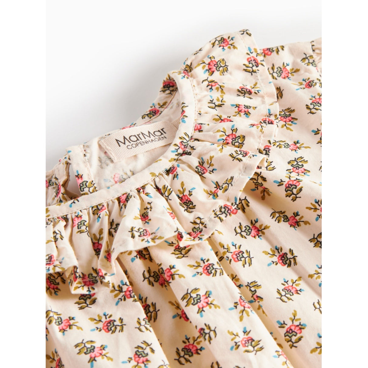 MarMar Poplin Japanese Flower Talsa LS Blouse