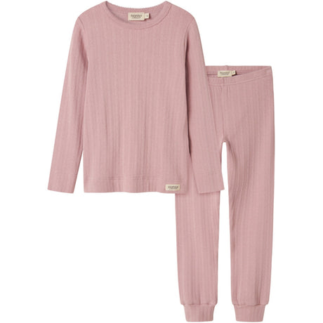 MarMar Modal Pointelle Soft Berry Sleepwear