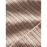 MarMar New Born Modal Pointelle Rib Soft Beige Aiko Hat