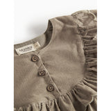 MarMar Fine Cord Mud Delina LS Dress