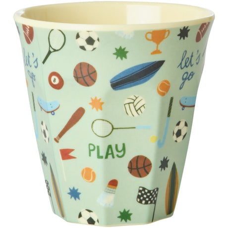 Rice Sports Print Melamine Cup Medium 250 Ml