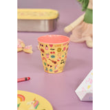 Rice Unicorn Love Print Melamine Cup Medium 250 Ml