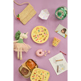 Rice Unicorn Love Print Melamine Round Side Plates