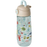 Rice Blue Ocean Print Plastic Kids Drinking Bottle 550 Ml
