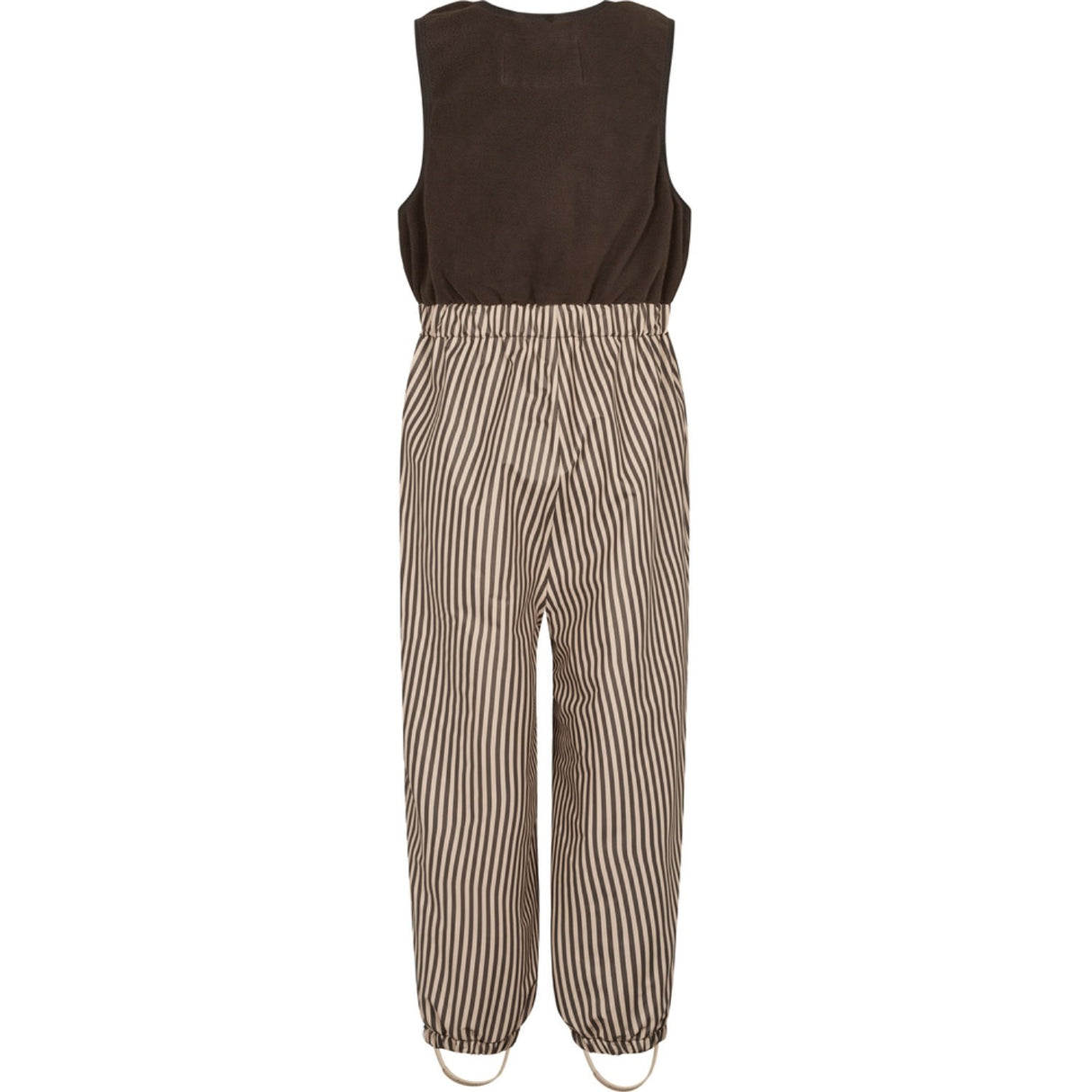 MarMar Rainwear Fleece Brown Stripe Obo Set