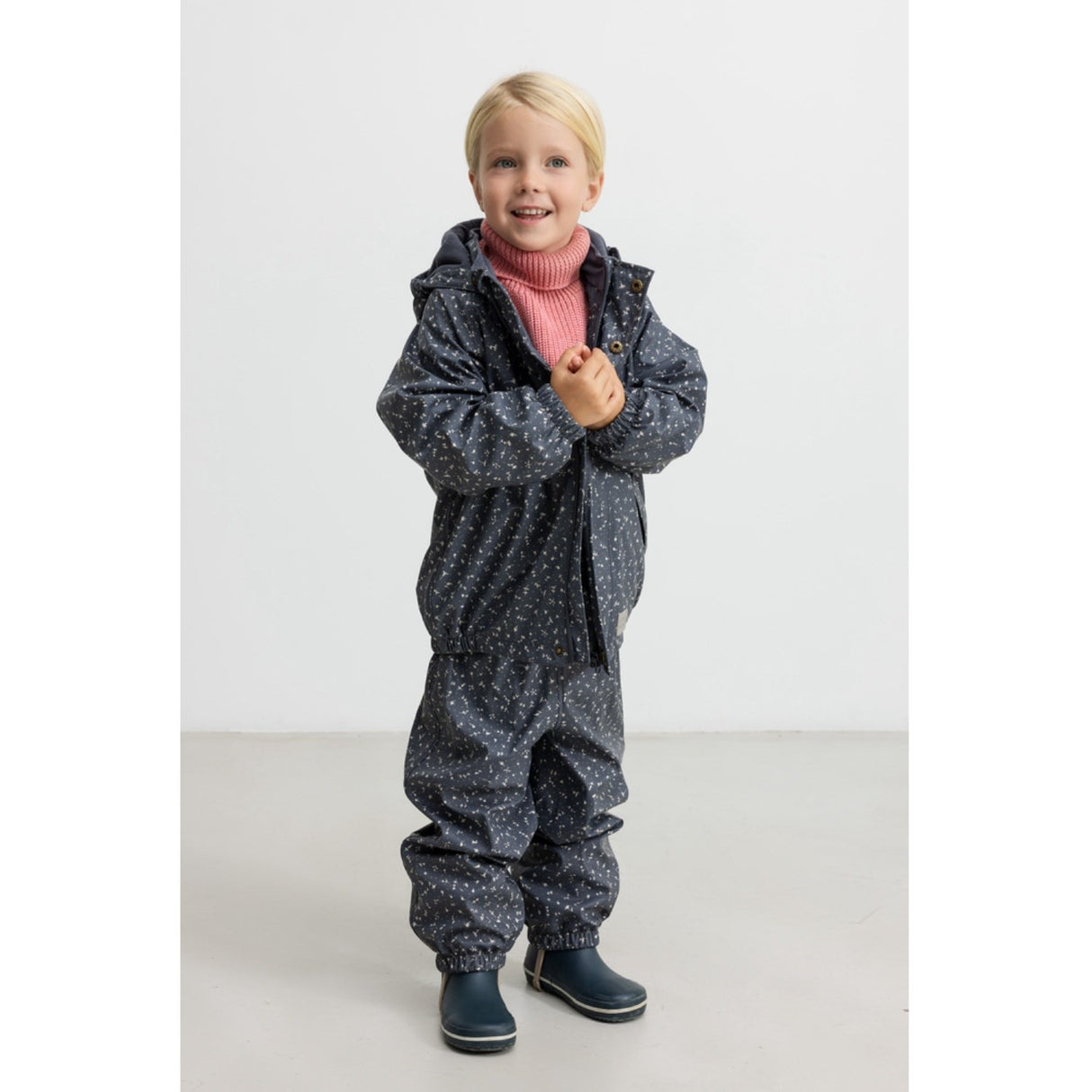 MarMar Light Cotton Wool Lace Raspberry Alani Knitted Neck Warmer