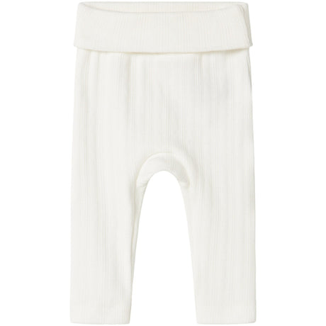 MarMar New Born Modal Pointelle Gentle White Piva Pants