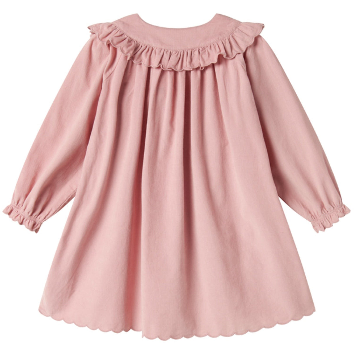 MarMar Fine Cord Soft Berry Delina LS Dress