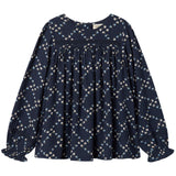 MarMar Viscose Twill French Flower Tuka LS Blouse