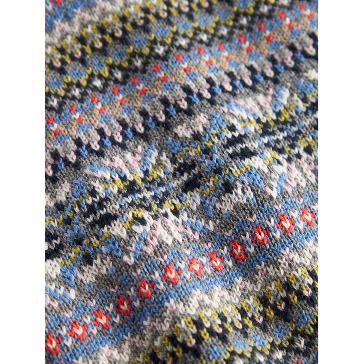 MarMar Light Cotton Wool Fair Isle Fair Isle Taj B Knitted Vest