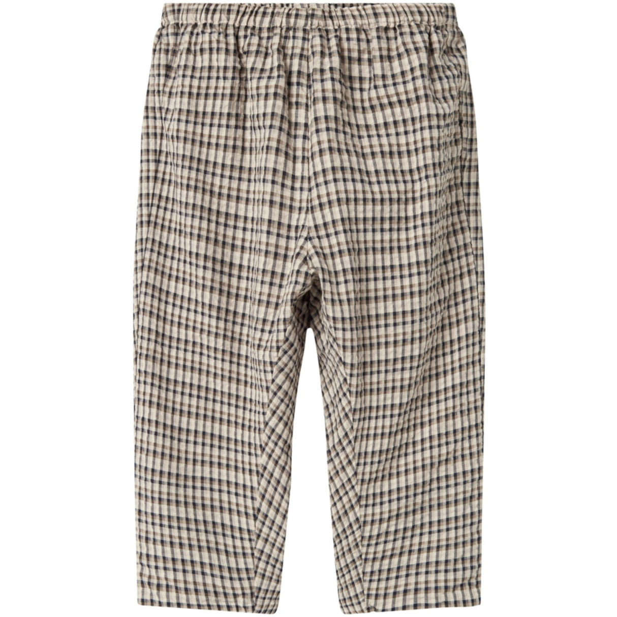 MarMar Seersucker Check Pilot Navy Check Palle Pants