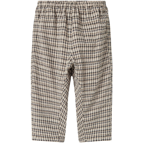 MarMar Seersucker Check Pilot Navy Check Palle Pants