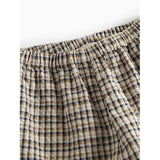 MarMar Seersucker Check Pilot Navy Check Palle Pants